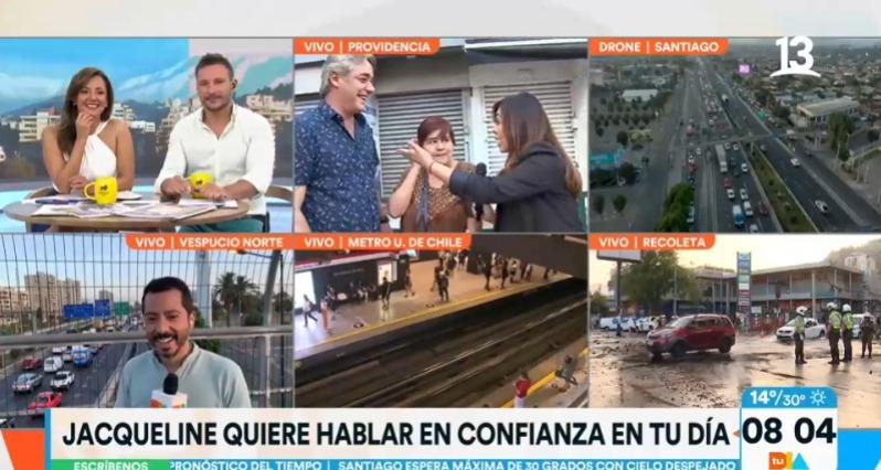 "No te pongas roja": La directa pregunta que sorprendió a Repe y Priscilla en pleno despacho en vivo