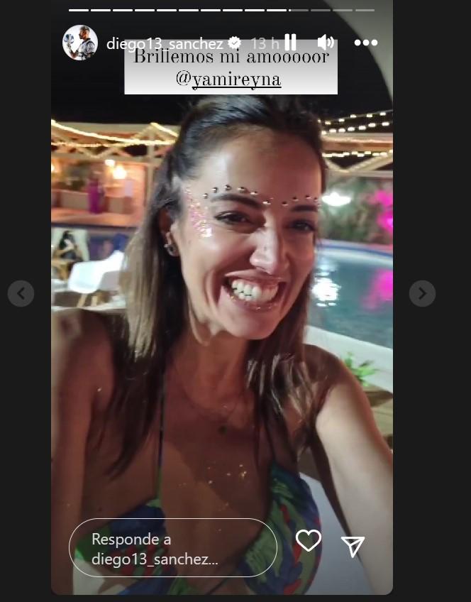 Historia de Instagram de Mono Sánchez