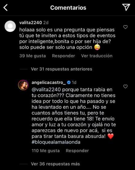 Madre leona: Angélica Castro defiende a su hija Laura de comentarios ofensivos en redes sociales