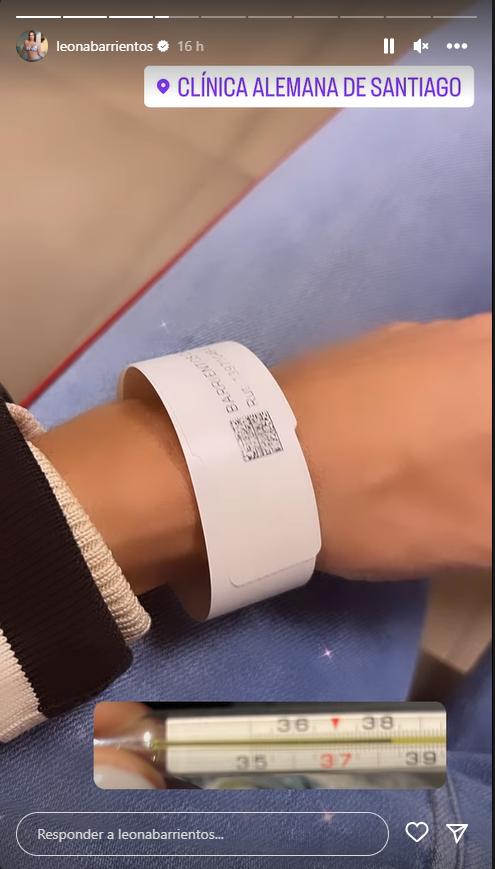 Adriana Barrientos preocupa por fotos desde la clínica.