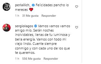 Los comentarios que recibió Pancho Saavedra por gran noticia.