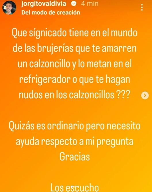 Historia de Jorge Valdivia