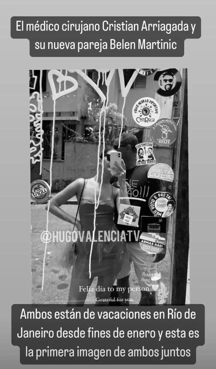 Hugo Valencia reveló supuesta nueva relación del viudo de Cristián Arriagada.