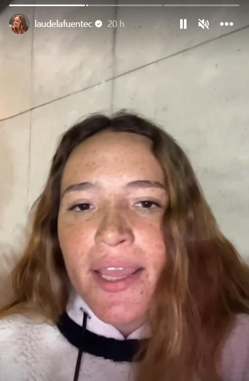 Laura de la Fuente realizó potente descargo.