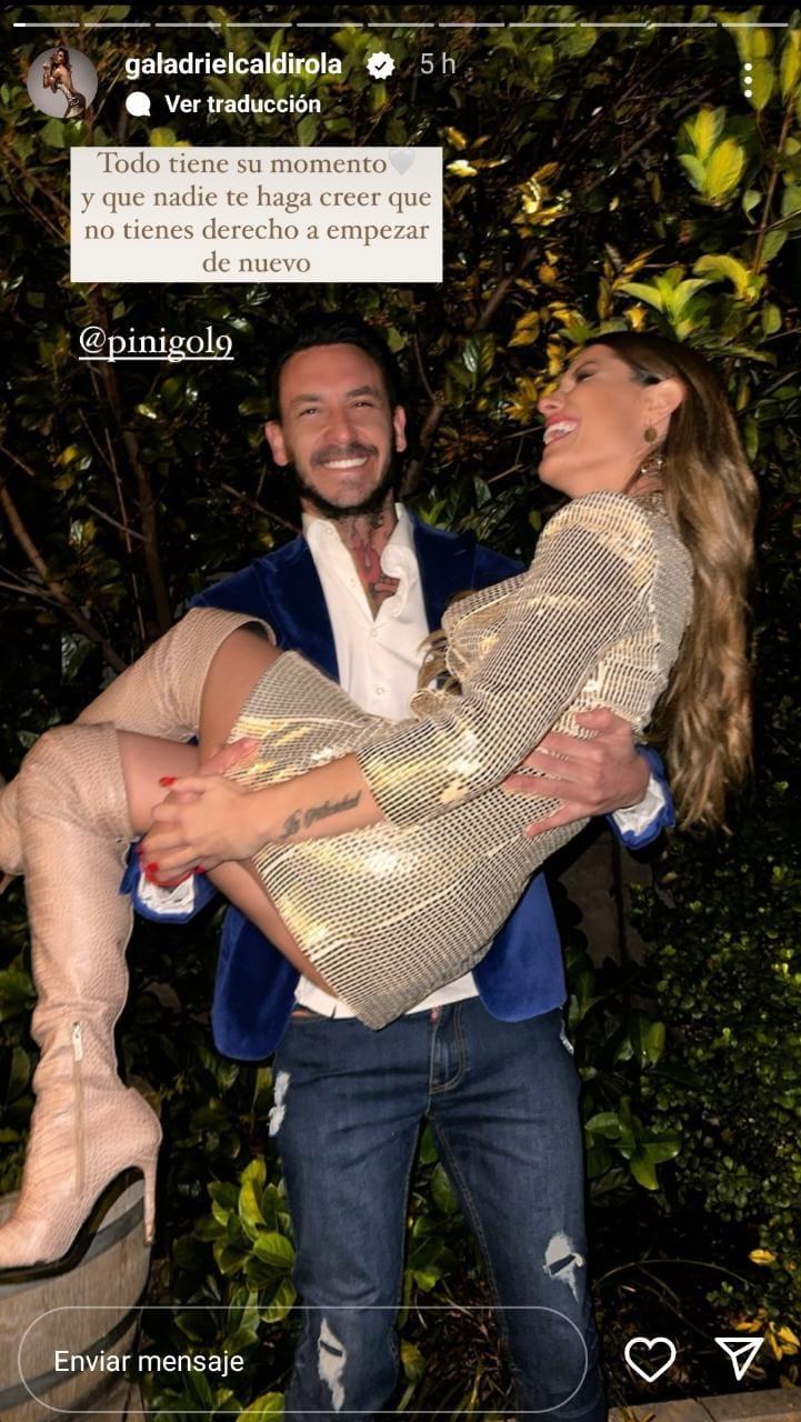 Gala Caldirola y Mauricio Pinilla