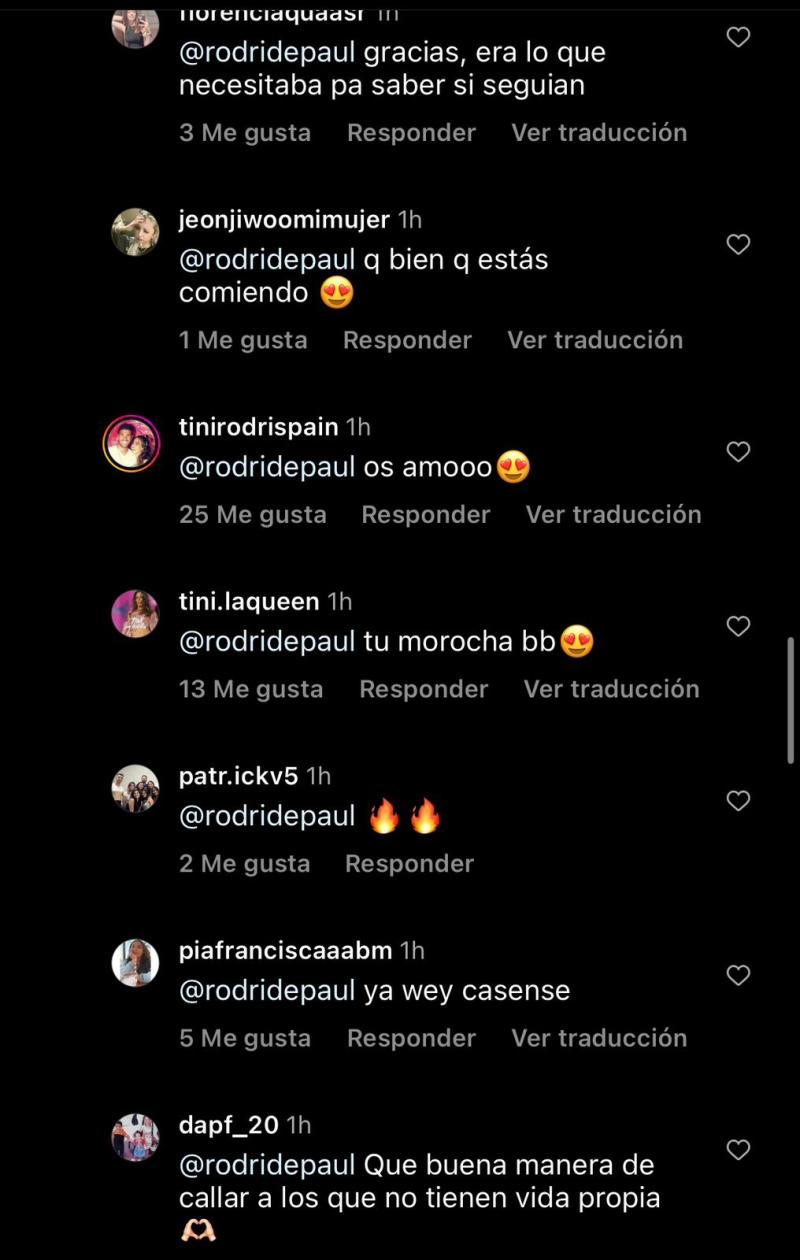 Fans de Tini en última publicación