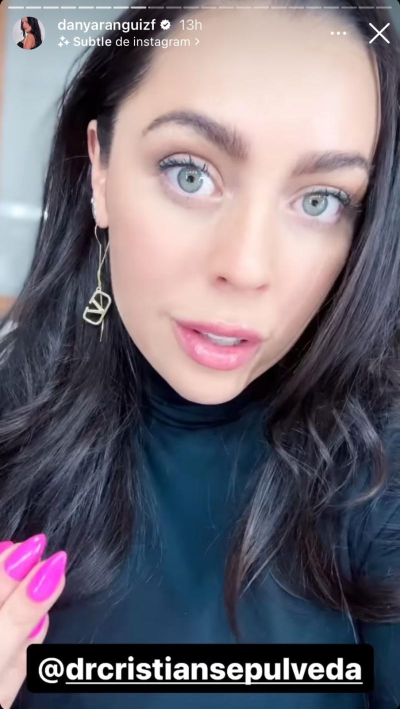 Daniela Aránguiz y su nuevo retoque