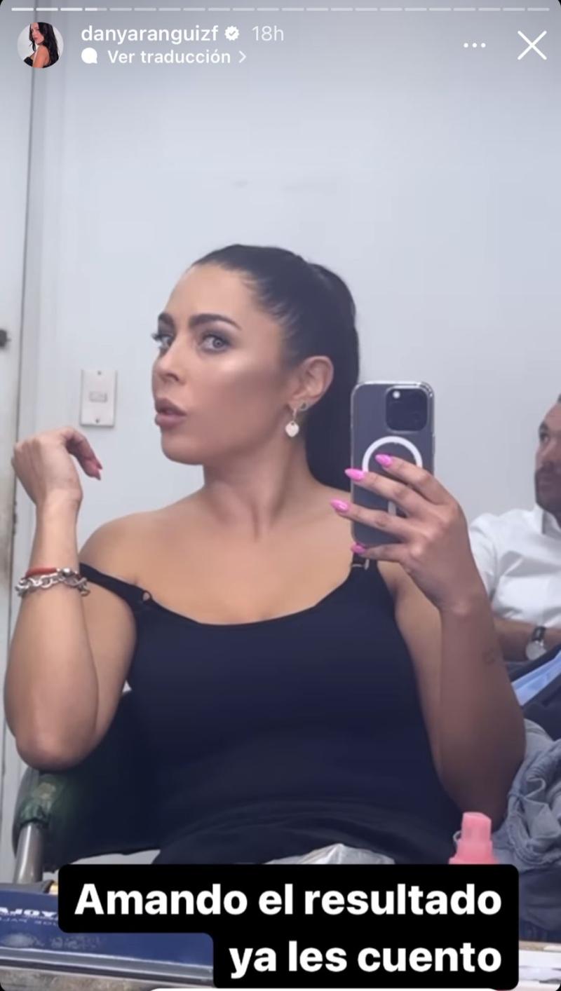 Daniela Aránguiz y su nuevo retoque