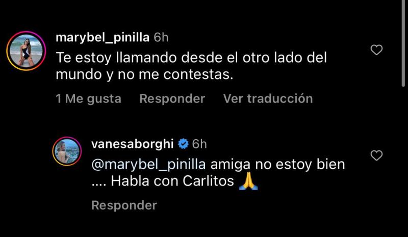 Vanesa Borghi alertó sobre su estado de salud