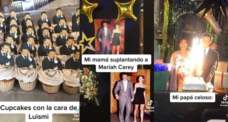 Fiesta temática con Luis Miguel