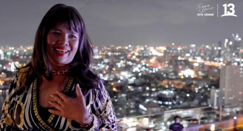 Jorge Zabaleta se reencontró con una vieja amiga de Tailandia