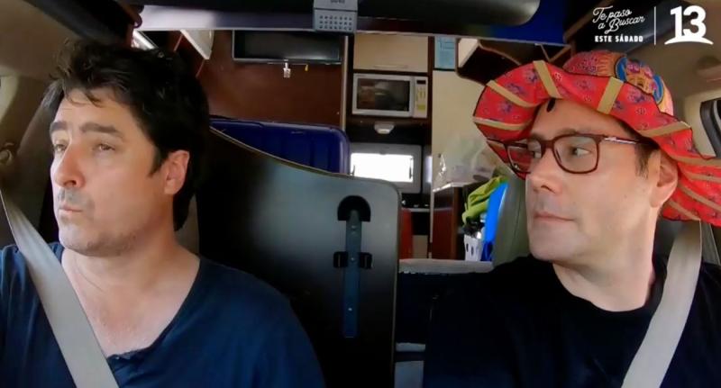 Pancho Saavedra y Jorge Zabaleta se animan con karaoke