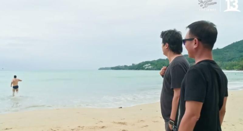 Pancho Saavedra terminó en calzoncillos en playa de Tailandia