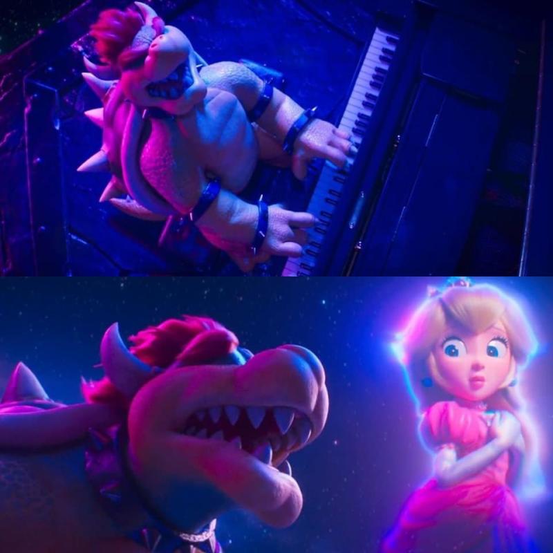 Funan a Bowser por canción "Peaches"