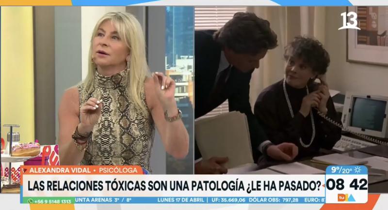 Alexandra Vidal explica cómo es una persona tóxica
