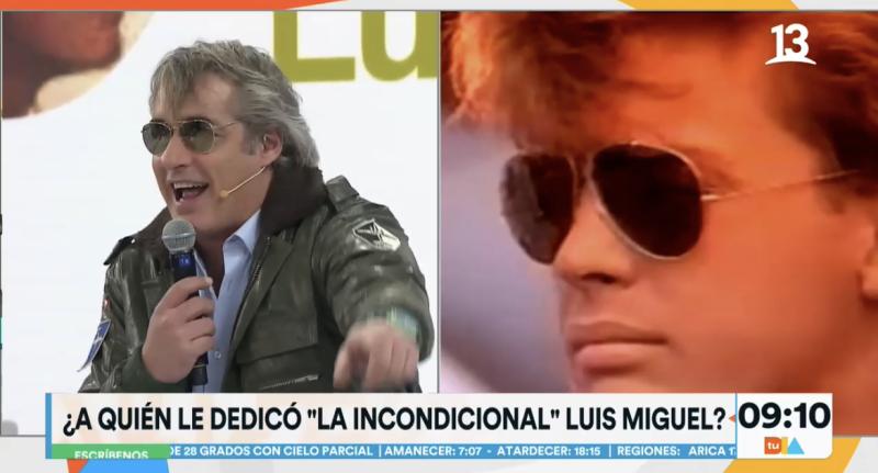 Repe imitó look de Luis Miguel en video La incondicional