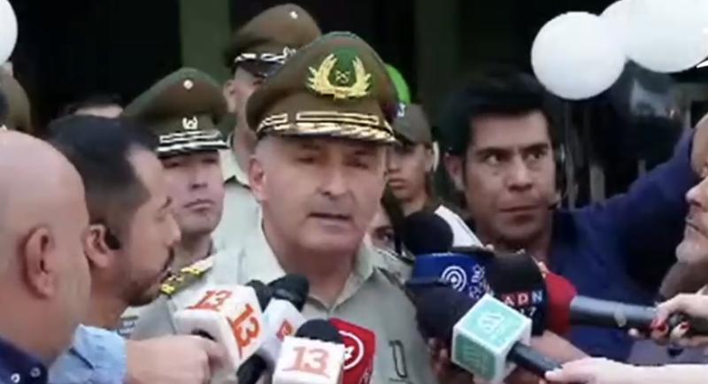 General de Carabineros Alex Chaván se enfrentó con Paulina de Allende