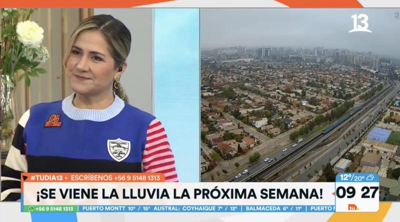 Se acerca un sistema frontal a Santiago