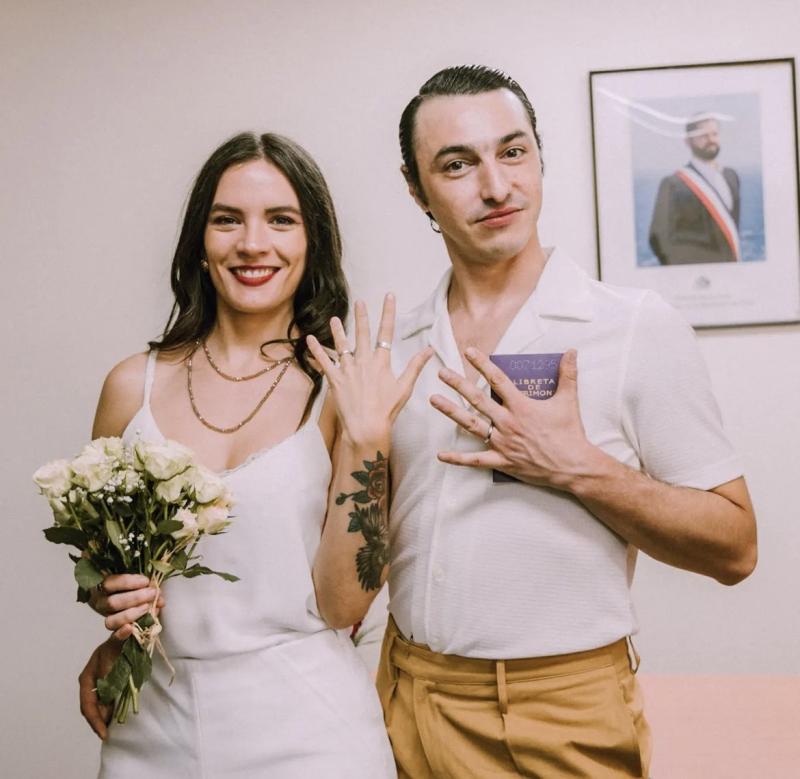 Camila Vallejo celebró su cumpleaños con fotos de su boda con Abel Zicavo