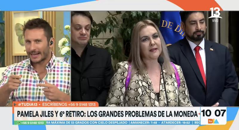 Pamela Jiles busca un sexto retiro de las AFP