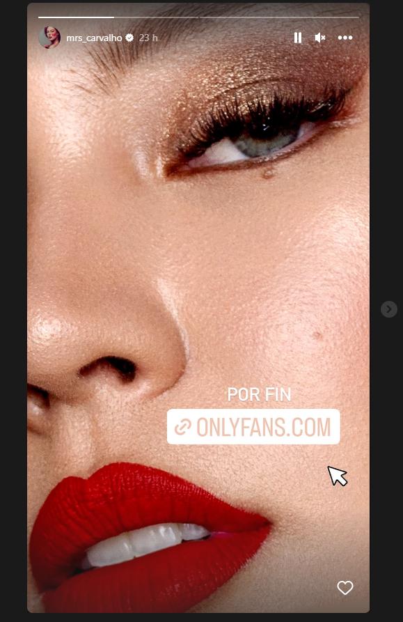 Michelle Carvalho anunció su llegada a OnlyFans.