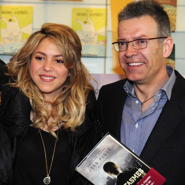 Shakira y su suegro