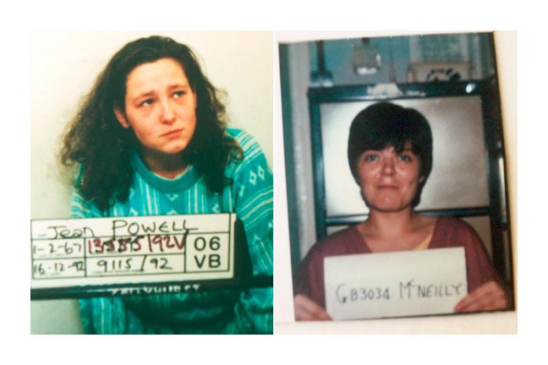 Jean Powell y Bernadette McNeilly