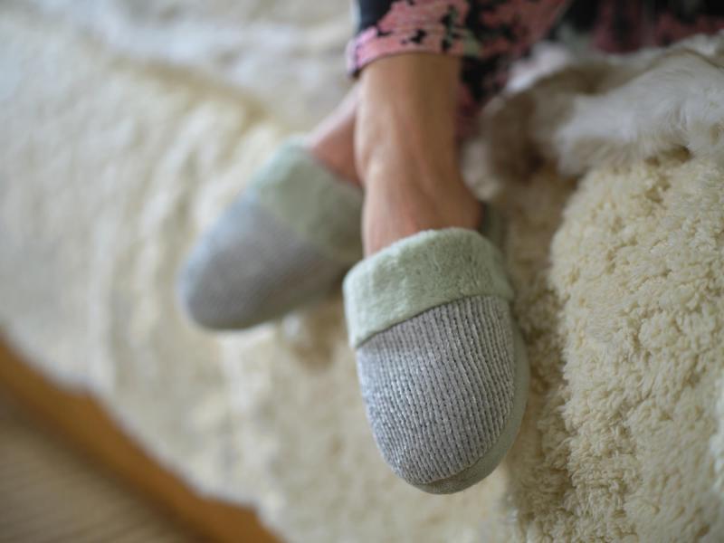 Pantuflas para mamá