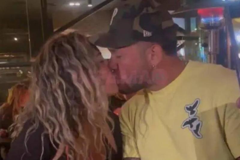 Iván Cabrera y su exesposa