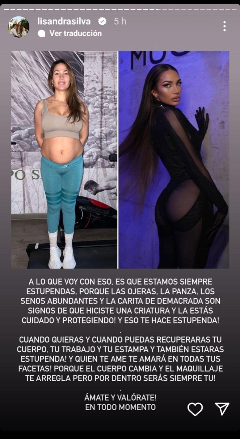 Lisandra Silva compartió potente reflexión