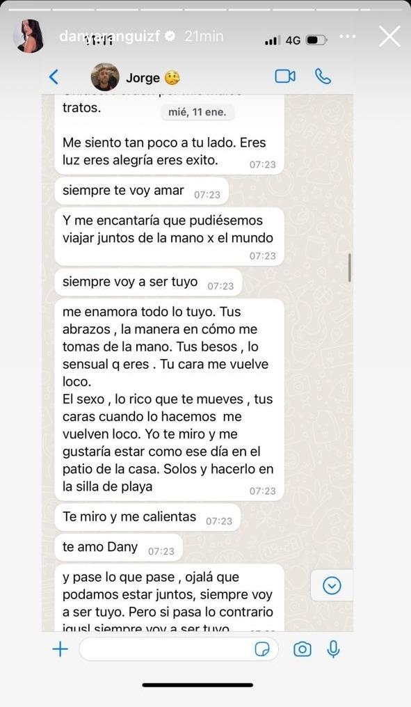 Polémica historia de Daniela Aránguiz contra Jorga Valdivia