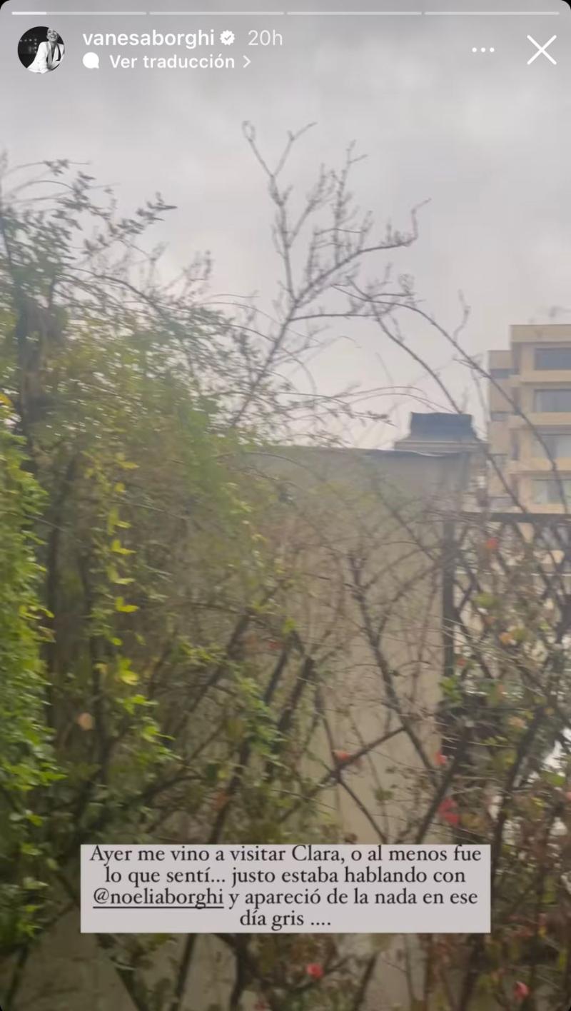 La emotiva historia de Vanesa Borghi.