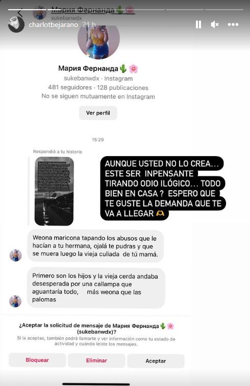 Hermana de Karen Bejarano acusa mensajes de odio