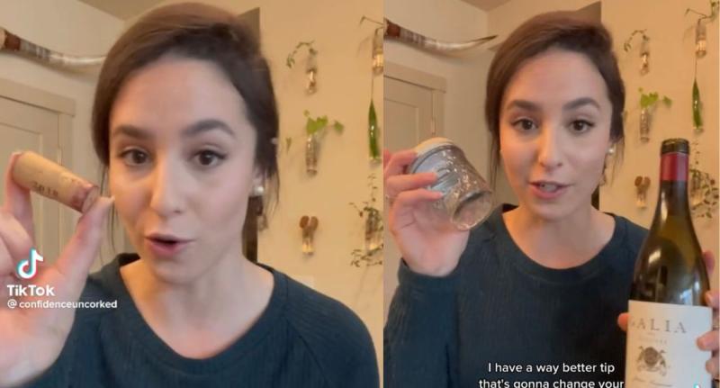 Experta revela por qué no debemos cerrar un vino ya abierto con un corcho