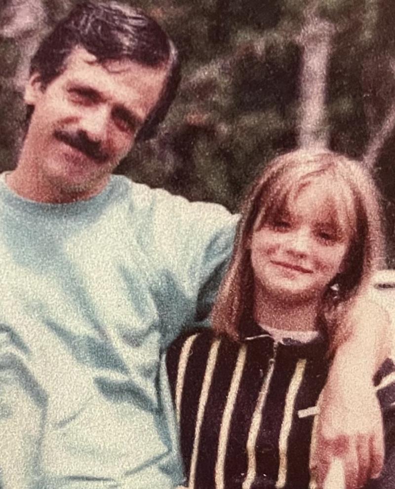 Hija de Augusto Góngora publicó emotiva fotografía junto a su papá