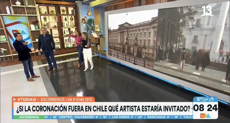 Así sería la coronación si fuera en Chile: cantantes invitados y menú