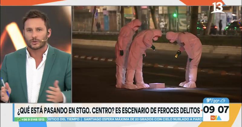 Encuentra cuerpo de hombre descuartizado en el centro de Santiago