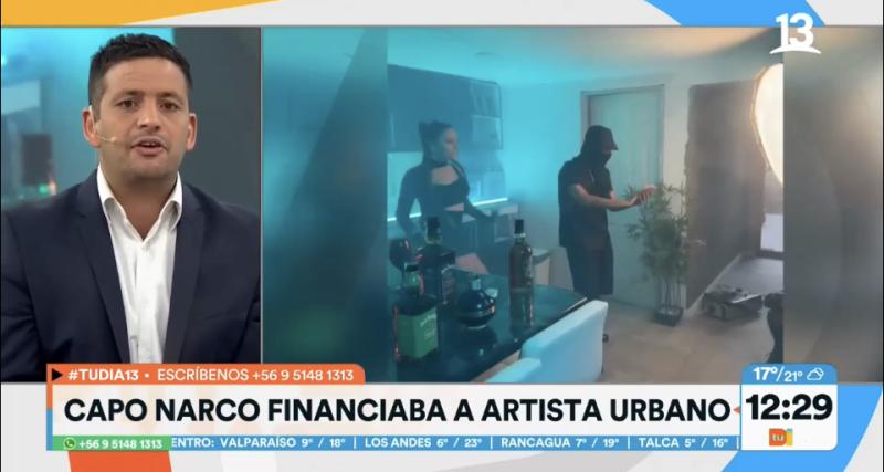 Cae capo narco que financiaba a famoso artista urbano chileno