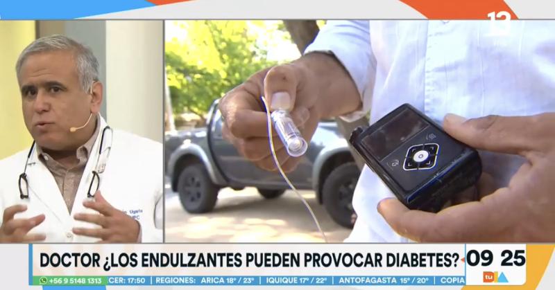 Doctor Sebastián Ugarte habla sobre los peligros de los endulzantes