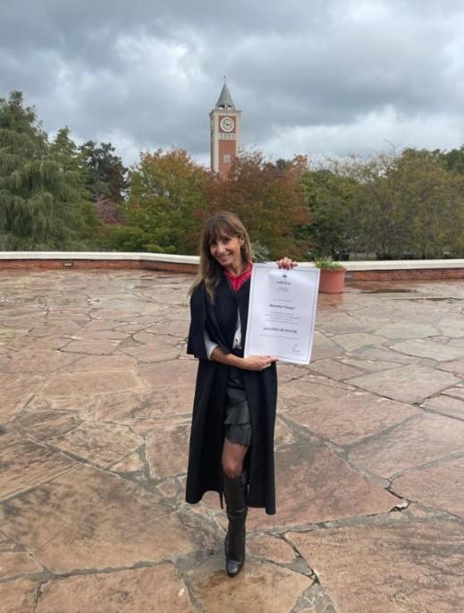 Graduación de Macarena Venegas