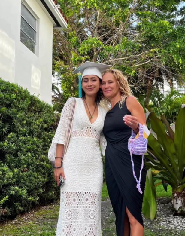 Viviana Rodríguez y su hija Agatha