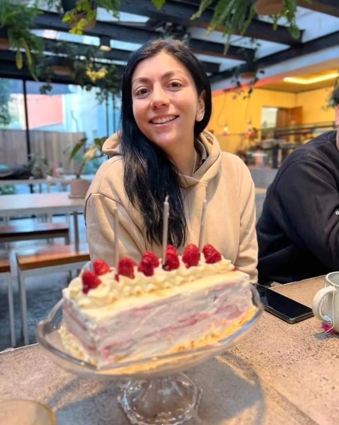 Chef Fernanda celebrando sus 40 años