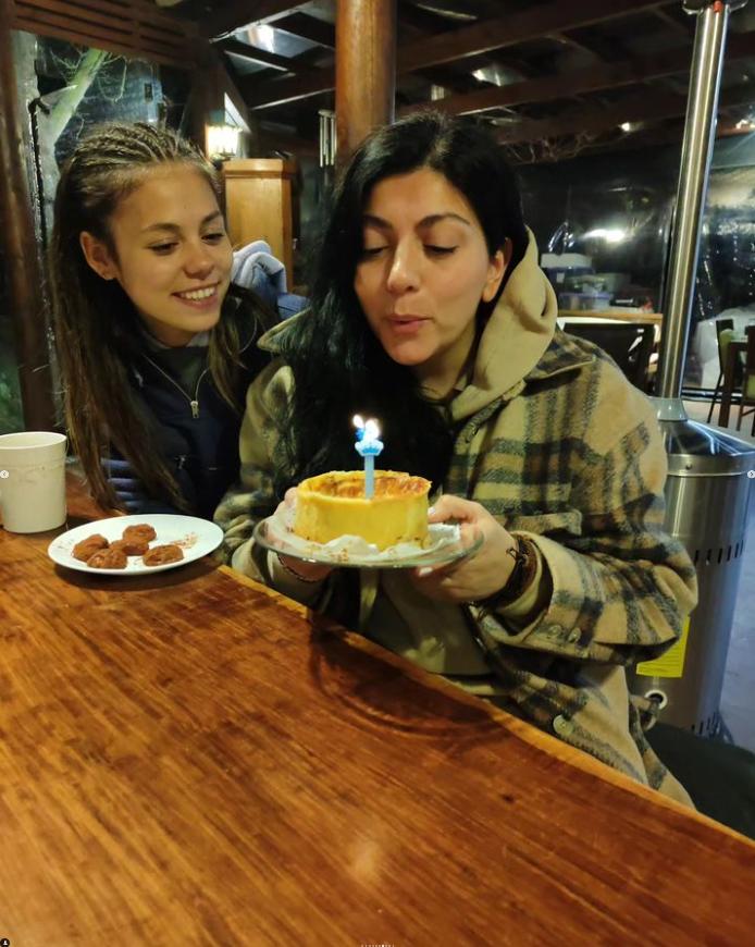 Chef Fernanda celebrando sus 40 años