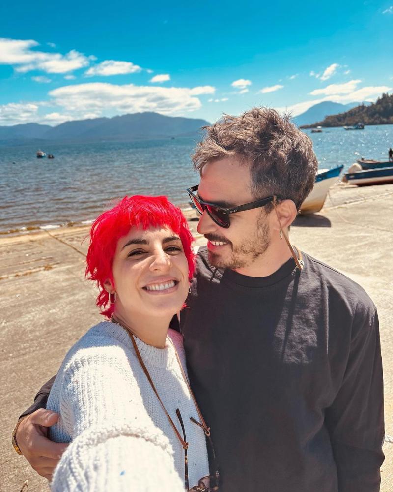 Nico Oyarzún mostró el llamativo look de Carmen Zabala