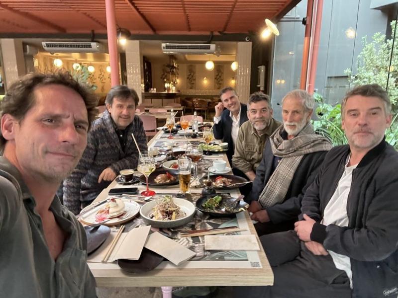 Reencuentro de los protagonistas de Machos