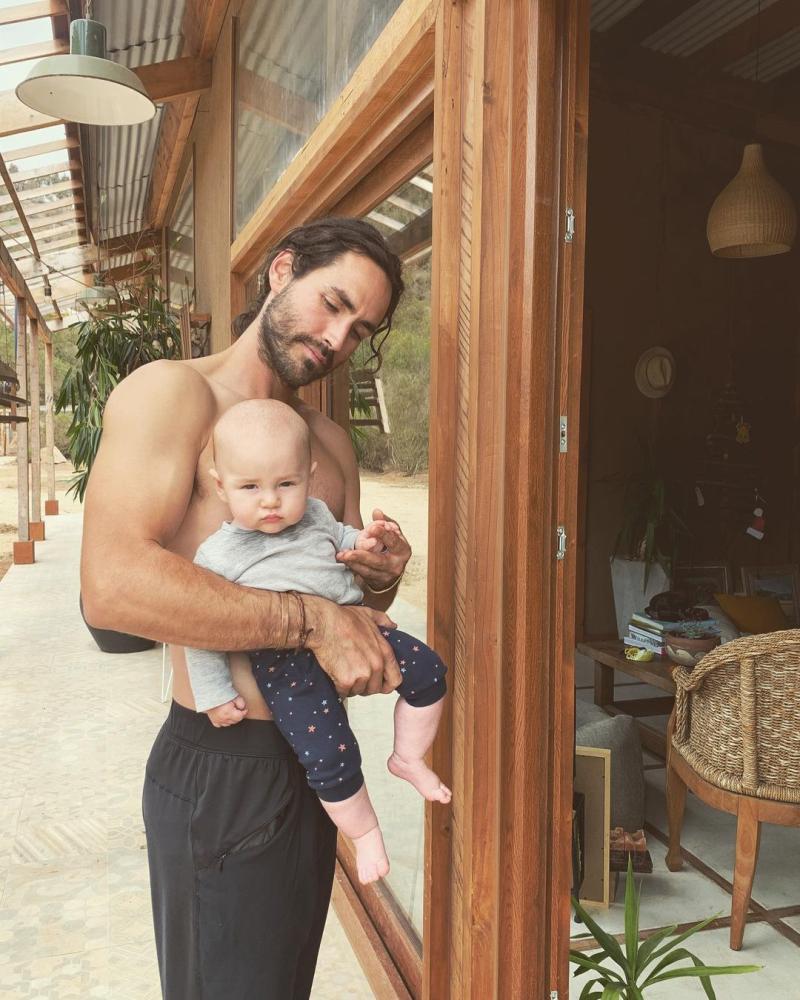 Matías Assler celebra dos años de su hijo