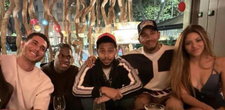 Lewis Hamilton y Shakira