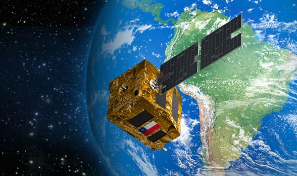 FASat-Charlie en el espacio