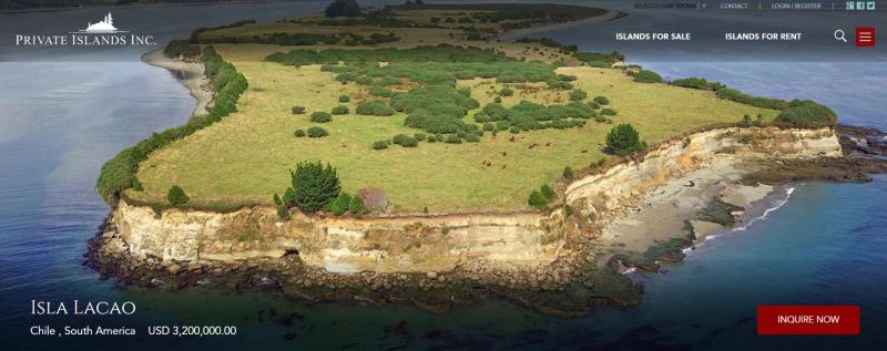 SITIO WEB VENTA ISLA LACAO