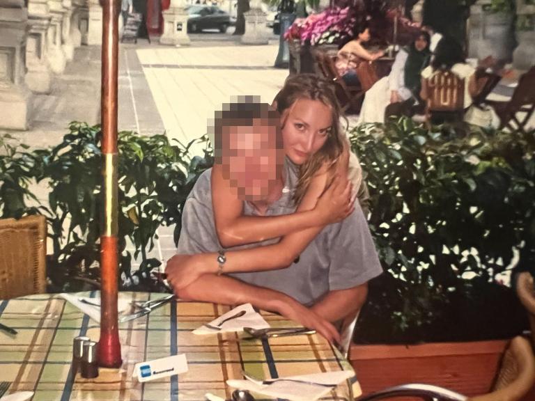 Yana Fry y su exesposo